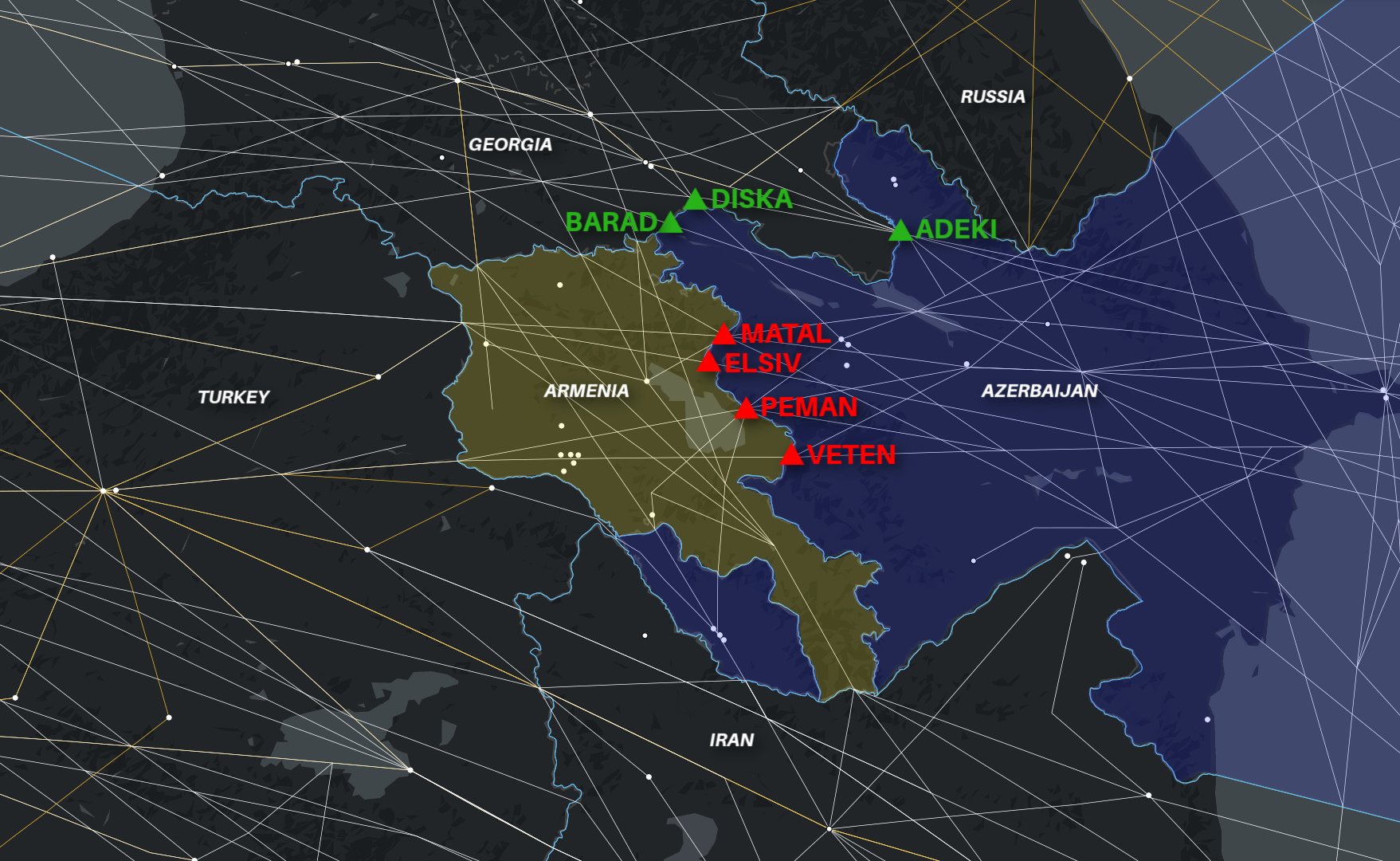 Safe Airspace Conflict Zone and Risk Database